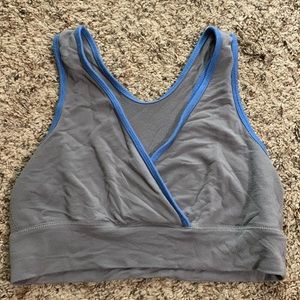 Kindred Bravely French terry racerback bra. Size medium.